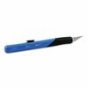 X-Acto Retract-A-Blade Knife, #11 Blade, 5.25" Plastic Handle, Blue/Black X3204
